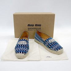 스미스마켓 중고명품 미우미우 에스파듀 230MM K1017MIU