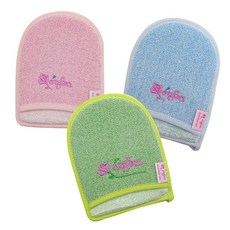 오션타올 칼라미용스펀지 하드&소프트, 그린 (하드&소프트), 1개입, 1개