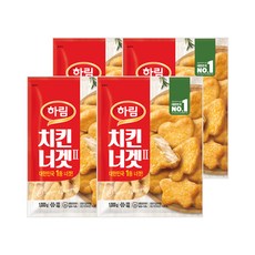 하림 치킨너겟2 1kg x 4개