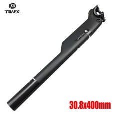 타막SL7 카본프레인 스페셜라이즈드 TAMEX 블랙 매트 카본 도로 및 MTB 자전거 시트 튜브 브레이킹 윈드 30.8mm 400mm, 5.30.8x400mm, 1개