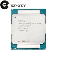 인텔 제온 E5-2628L V3 CPU 프로세서 LGA2011-3 10 코어 2.0GHz 75w 25MB E5, 한개옵션0