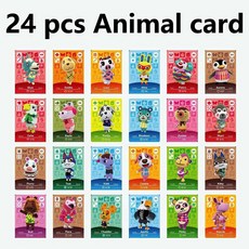 fnc 스위치 카드 몬스터 헌터 라이즈 썬브레이크 아미보 잠금 카드 ns 스위치 nfc, 24 24 Animal mini