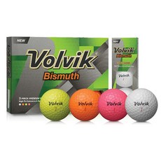 VOLVIK BISMUTH 볼빅 비스무스 3피스 골프공, 상세설명 참조, BISMUTH 옐로우