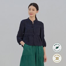 [돌실나이 ] 풍기인견 생활한복 여성 여름 고름장식 블라우스 IN22A410