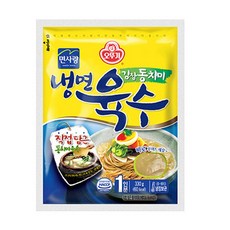 오뚜기 동치미 냉면 육수 1인 냉장 330G, 4개