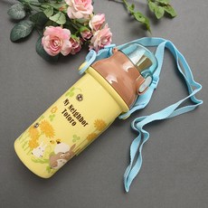 [PLANB] 토토로 원터치 물통(민들레)양념 쌀 김치 통 도시락 디스펜서 보관 용기 트레이 병 반찬 소스 밀폐 냉동 신선 P/B : 755A4B+1551