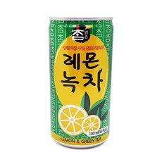 참맑은 레몬녹차(업소용)_CAN (180ML X 90EA), 90개입, 180ml