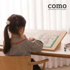 꼬모 스터디대 북스탠드 필기대 원목 독서대, [0001](옵션선택)꼬모스터디대(서밋화이트)