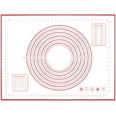 料理用矽膠墊 XL號 紅色, 1個