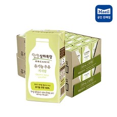 상하목장 유기농 저지방 우유 200ml 48팩