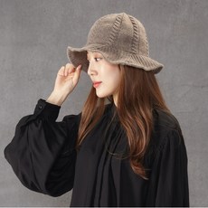 로니디(RONID) RONID 꽈배기니트 벙거지