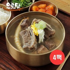 [최정민] 오롯담 특 갈비탕 700gx4팩, 단품, 4팩, 700g