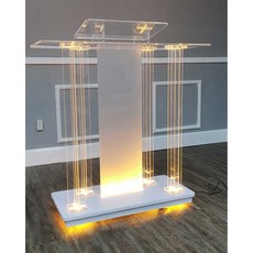 크리스탈강대상 아크릴 LED 교회 연단 강의대 연설대 예배상