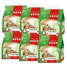 캣츠베스트 오코플러스 오리지널 친환경 고양이모래 5Lx6개 (30L), 6개, 5L