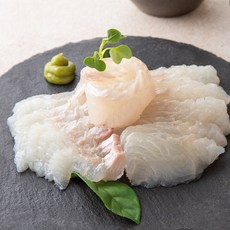 [식탁이야기] 원물 2kg급 다시마 숙성 대광어 200g, 1박스