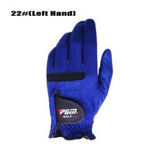 Guantes de Golf para hombre manopla de mano izquierda o derecha Micro de fibra suave transpirables C, 왼손, 22