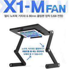 ABSL 나마네 X1-M FAN 노트 노트북거치대받침대 노트북받침대접이식 stre6734, 스타리플렉스 본상품선택