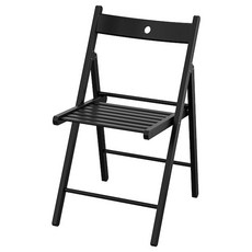 이케아 TERJE 접의식 의자, 블랙 402.224.43