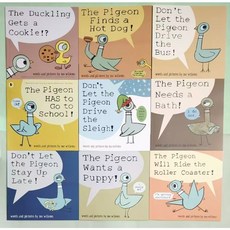 Mo Willems Pigeon 9권 세트 모 윌렘스 비둘기 피죤 영어원서 음원