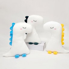 [로아베이비] 베이비 다이노 쿨 바디필로우(COOL/냉감소재), 옐로우, 1개