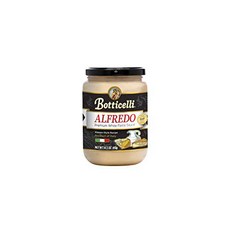 Botticelli Alfredo Premium Pasta Sauce. Delicious Roman Style White Sauce Crafted in Small Batches, 1