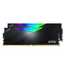 [ 32GB(16Gx2) ] ADATA XPG DDR5-6000 CL30 블랙 LANCER RGB, 블랙패키지