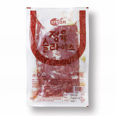 오리정육 다향 냉장 슬라이스 스킨제거 무항생제 1KG, 1개