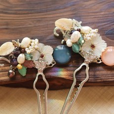 한복뒤꽂이만들기