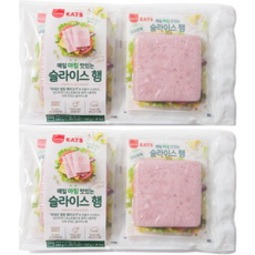 삼립 매일아침 슬라이스햄 160g * 4입 * 2개 토스트 샌드위치햄 아이스박스 꼼꼼포장 트레이더스 추천템, 종이박스포장, 640g