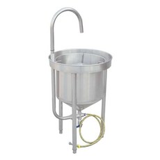 대용량 쌀세척기 급식소 세미기 식당 자동 쌀씻는기계, 100kg펌프없음, 100kg + 펌프(수압이 부족하면 펌프 추가)