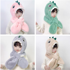 핑크공룡모자