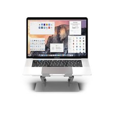 NEXT-NBS5605 심플한 디자인의 접이식 알루미늄 각도 조절형 노트북 받침대 최대 15.6인치 거치가능 최소 7인치 거치가능