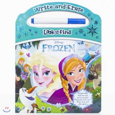 Disney Frozen: Write-And-Erase Look and Find, phoenix international publi...