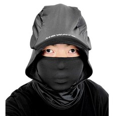모와비 멀티스카프 햇빛가리개 자외선차단 레저 바라클라바 스카프 마스크 모자, 다스베이더