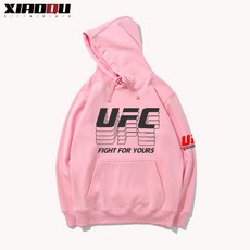 UFC 후드티 기모 후드 티셔츠 헬스복 오버핏 빅사이즈