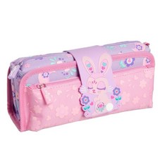 스미글 필통 Smiggle 유치원 초등학생 만능 인싸 명품, 토끼 필통 22.5 * 10 * 6cm