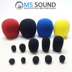 MS사운드 MSP 마이크스펀지 마이크커버 윈드스크린, MSP-06(5개)
