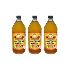 브래그 BRAGG 사과 식초 32oz3팩 121895, 15ml, 3개
