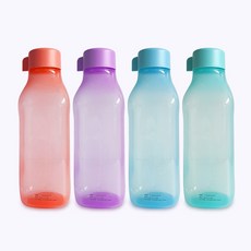 타파웨어 에코 물통 사각 1L 4개입 /냉장고 물통 4P