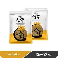 연수네쌀가게 잡곡 국산 차조 차 좁쌀 청차조, 2개, 1kg