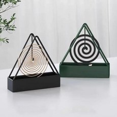 모기향홀더 연소기 코일홀더 모기향거치대 1+1, 블랙+블랙