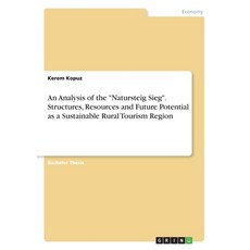 (영문도서) An Analysis of the "Natursteig Sieg". Structures Resources and Future Potential as a Sustain... Paperback, Grin Verlag, English, 9783346043993