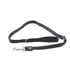 EOM BUSTER 네오프렌 번지 도그 리드 [Black- 1 in Wide x 4 ft Long] - E049001N5WJZ787, Black- 1 in Wide x 4 ft Long