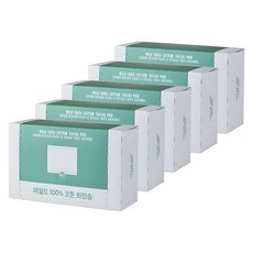 THE FACE SHOP 菲詩小舖 日常溫和化妝棉, 80入, 5個