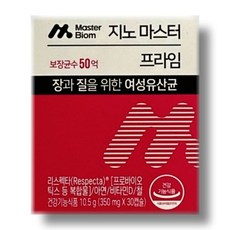 뉴트리 [정품발송] 지노마스터 프라임 350mg X 30캡슐 520108, 1개, 30정