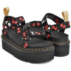 Visit the Dr.Martens (마틴 박사) Store [닥터 마틴] VEGAN SANDAL HELLO KITTY [헬로 키티 플랫폼 샌들
