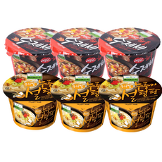 칠갑농산 매운맛 해물 수제비 173g x3개 우리쌀 누룽지 설렁탕 74g x3개, 3개