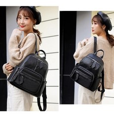 VZG381191[히트상품]패션 백팩 배낭 직장인 가방 대학생 가죽 캐주얼 학생 20대백팩 헤지스백팩 여성정장백팩
