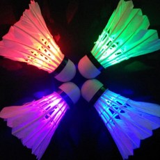 LED셔틀콕 공 야간운동 배드민턴 스포츠용품 건강관리, led셔틀콕 P00150