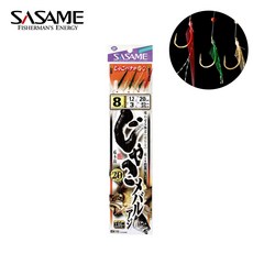 사사메 M-110 볼락낚시바늘 낚시채비 카드채비